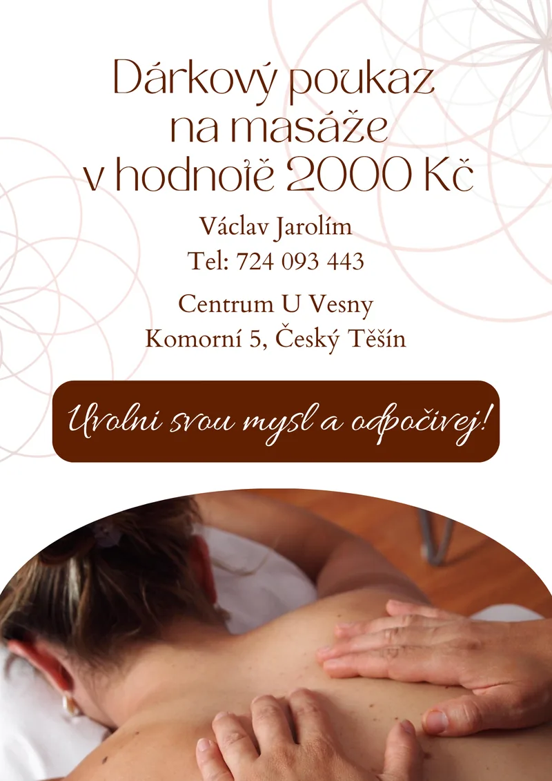 Dárkový poukaz v hodnotě 2000 Kč